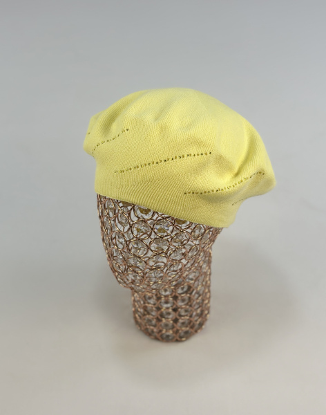 Берет Versia Лучики (желтый)